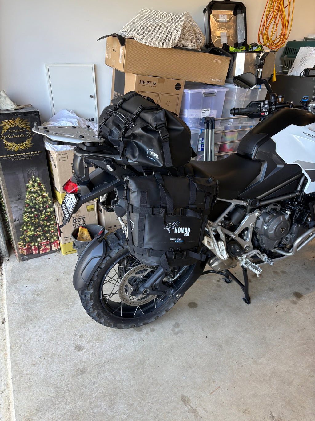 NOMAD MOTO Soft Panniers Waterproof 80L System - NOMAD MOTO