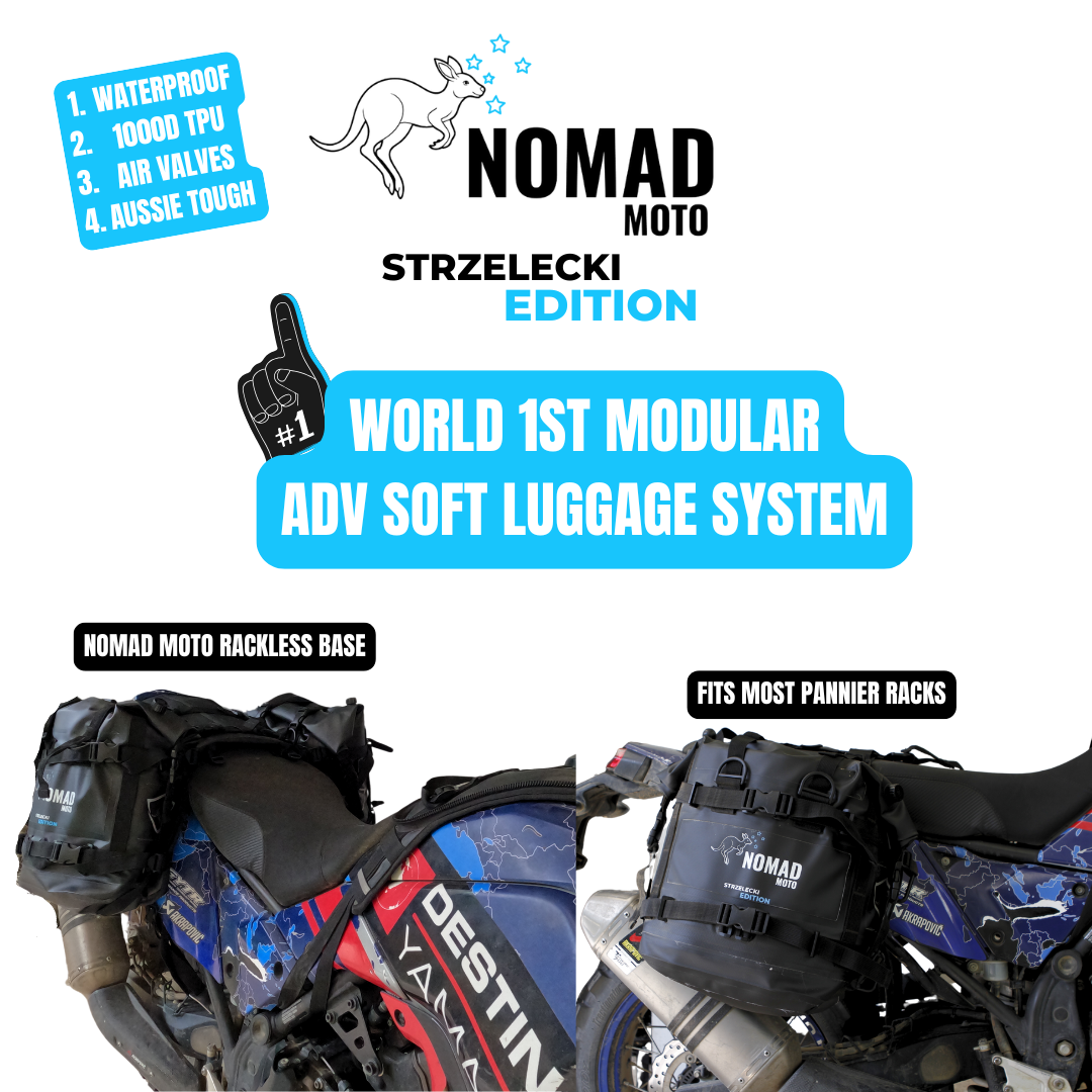 NOMAD MOTO strzelecki modular ADV luggage system