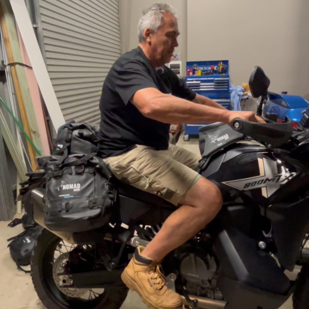 NOMAD MOTO Rackless 80L – Waterproof Soft Luggage