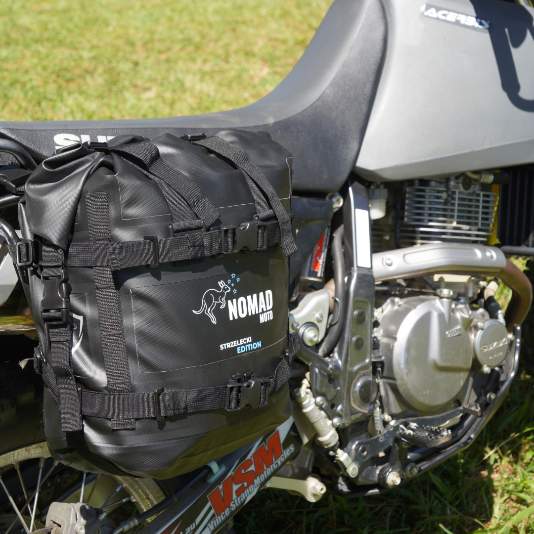 Rugged waterproof motorcycle pannier